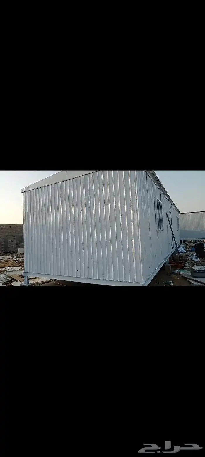 بركس غرفتين وحمام ومطبخ 0