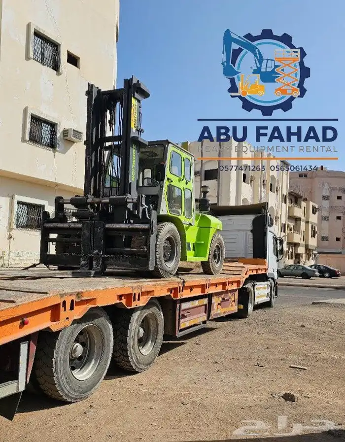 رافعات شوكية 10طن للايجار في المدينه المنورة رافعة شوكية 7طن 6