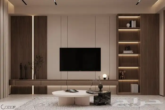 ديكورات خشبية وطاولات ومرايا زجاج 6