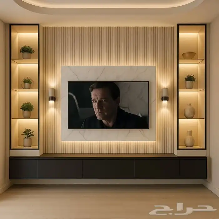 ديكورات شاشات التلفزيون 2