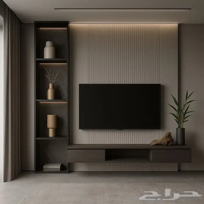 ديكورات خشبية وطاولات ومرايا زجاج 4