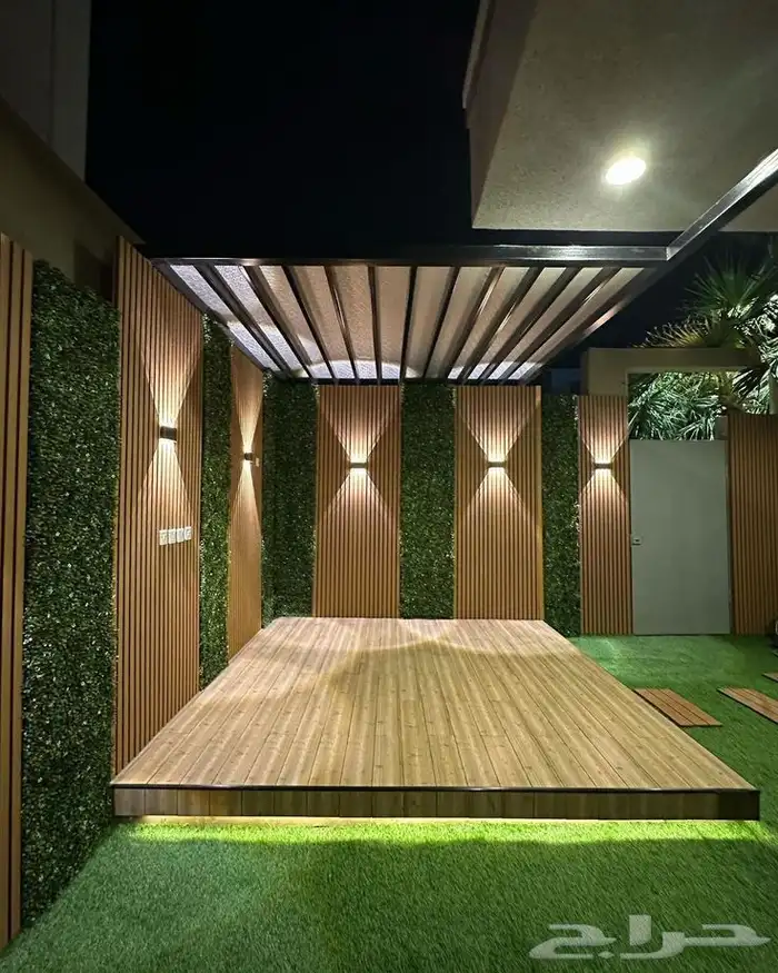 توريد وتركيب بديل خشب خارجي ولاندسكيب ومظلات سعر جمله 12