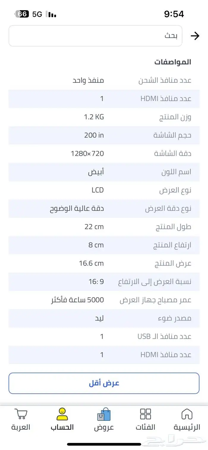 بروجكتر جديد للبيع 9