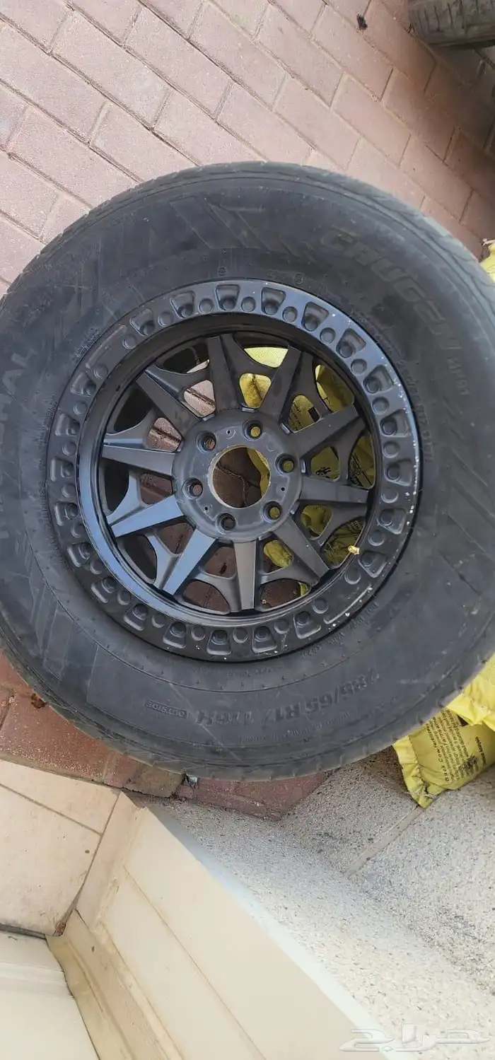 جنوط فيول مقاس 17 مع الكفرات 1