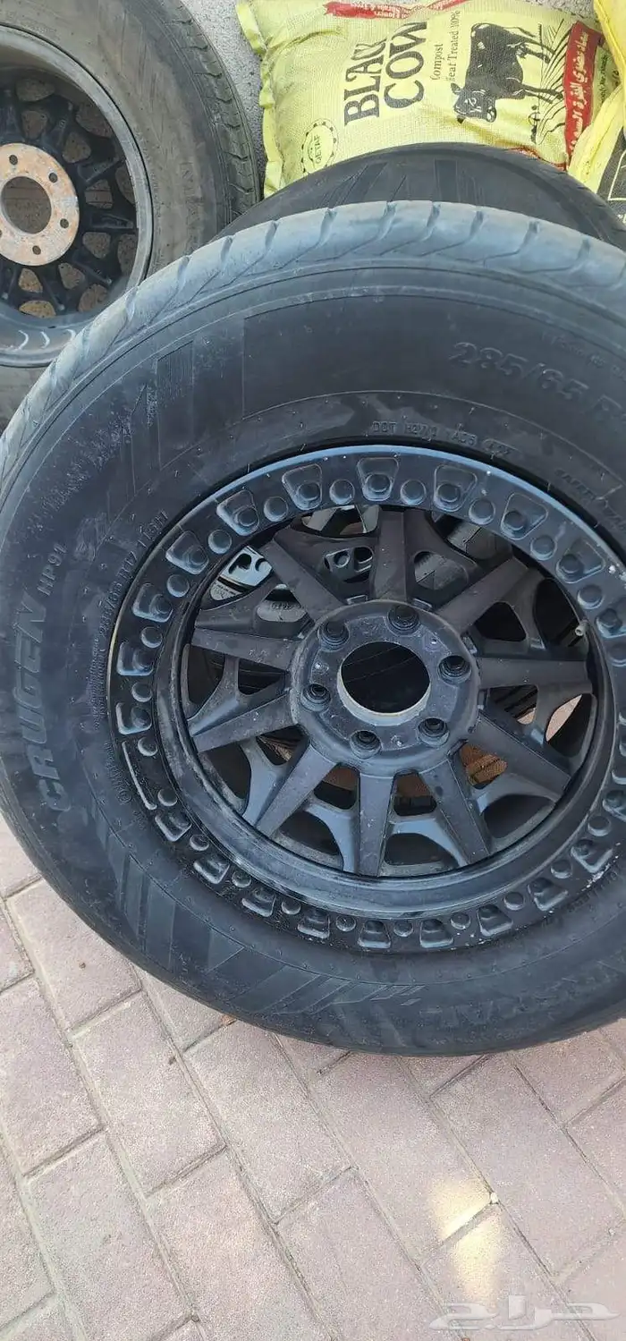 جنوط فيول مقاس 17 مع الكفرات 0