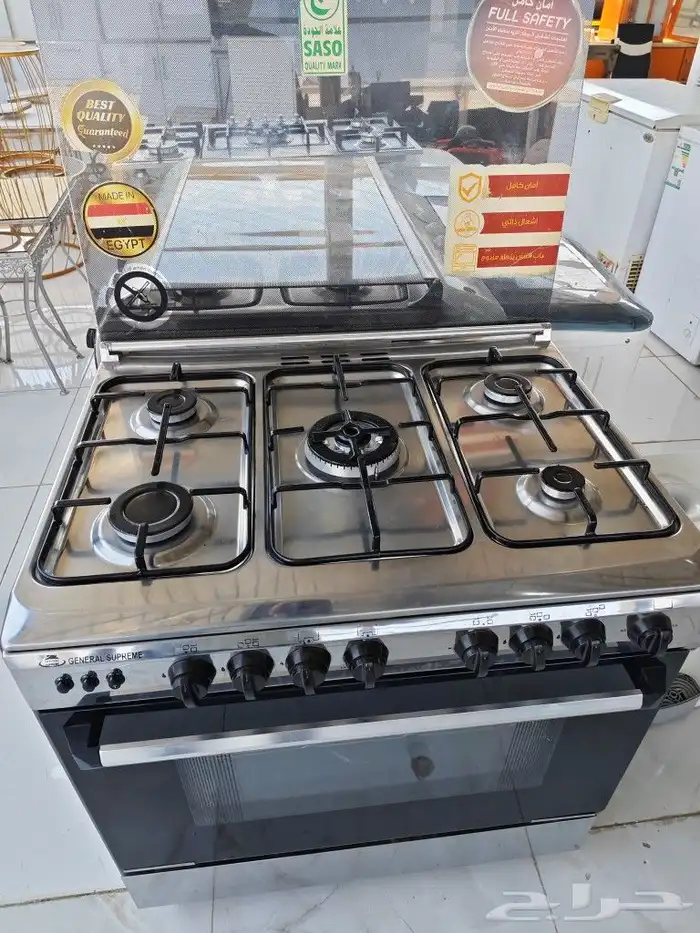 فرن 5 عيون اخو الجديد شغال تحت وفوق 0