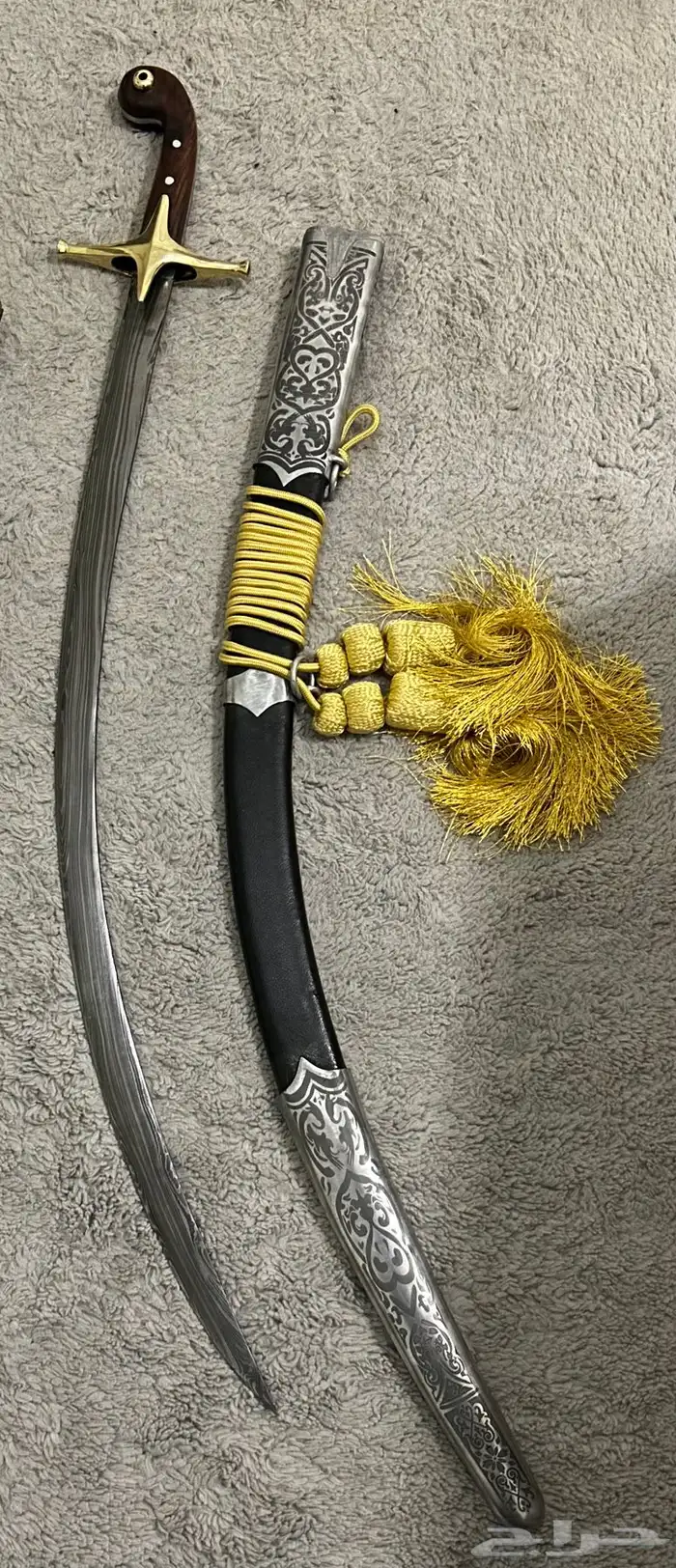 سيف شمشير جوهر عثماني دمشقي فضه 21