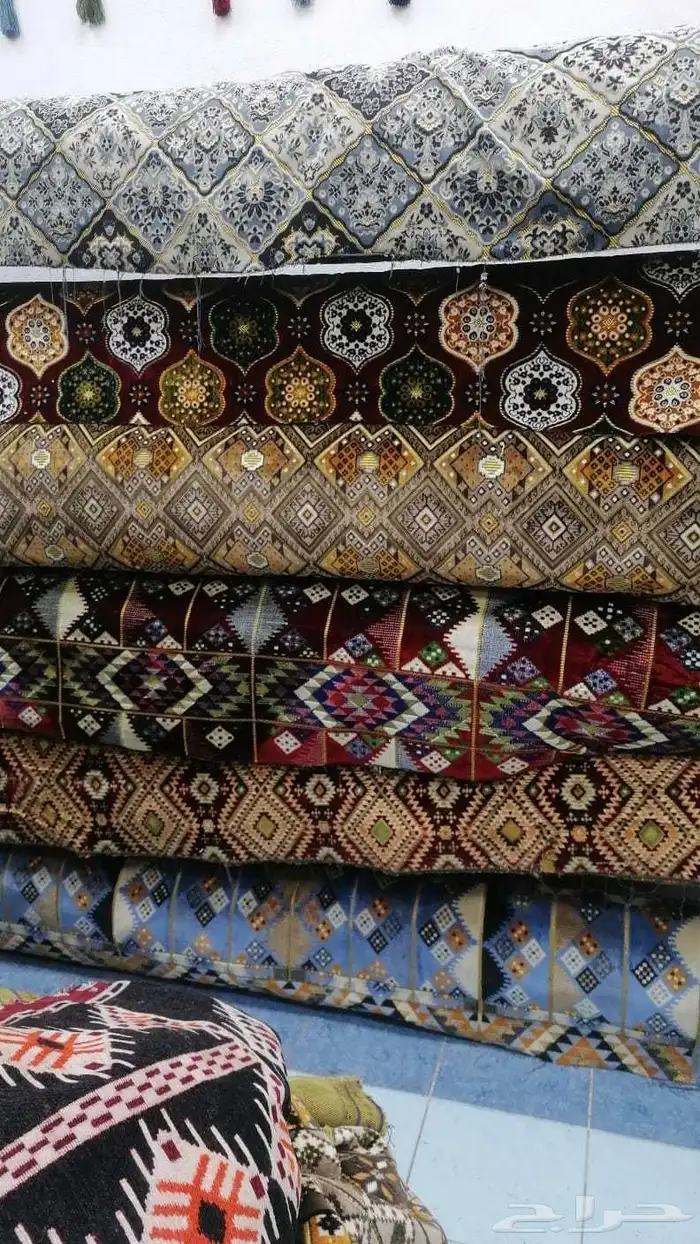 مجالس عربية وتراثية تلبيس قماش بيوت شعر مشبات 14