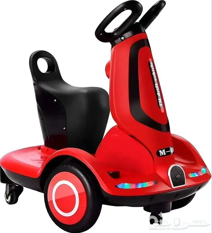 سكوتر كهربائي للأطفال   4 كفرات مزود بإضائةLED وبطارية شحن 6