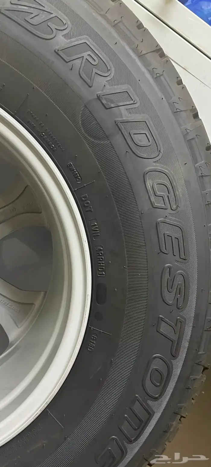 جنوط برانكو مع كفرات برجستون 8