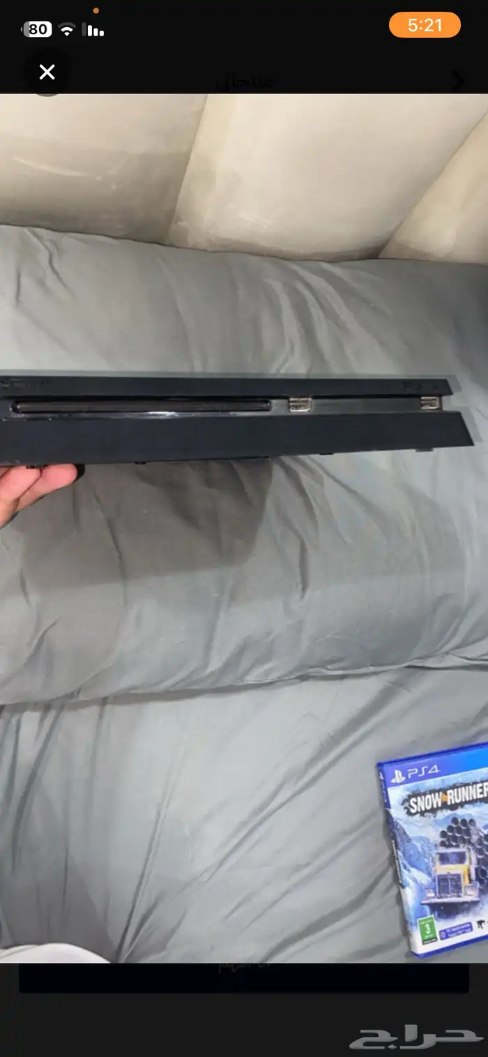 سوني جديد فور معه اثنين شريط قراند و سنو رنر وجميع أسلاكه 2