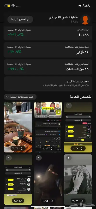 سناب index