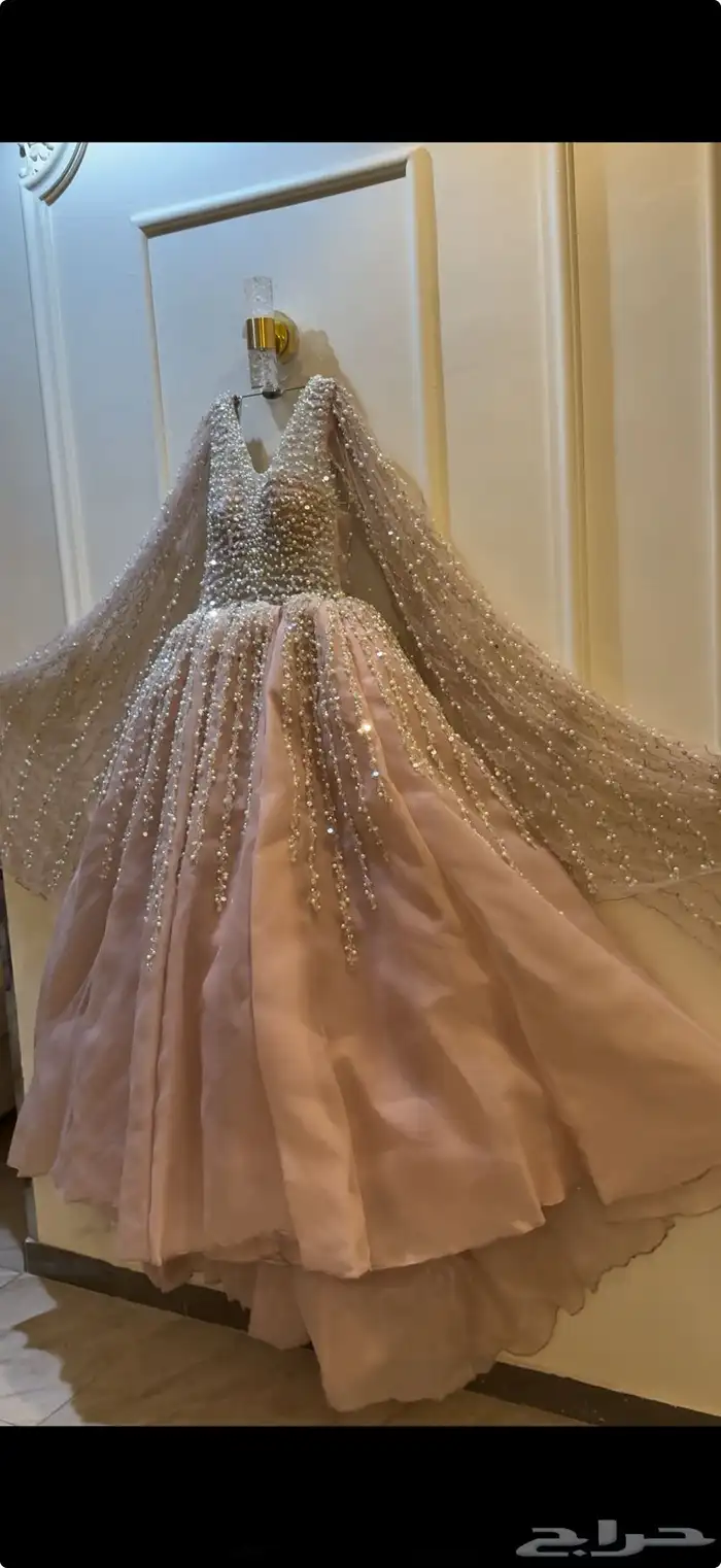 فستان ملكة فخمة فساتين سهرة نسائية انيقة ازياء عروس زواج جد 0