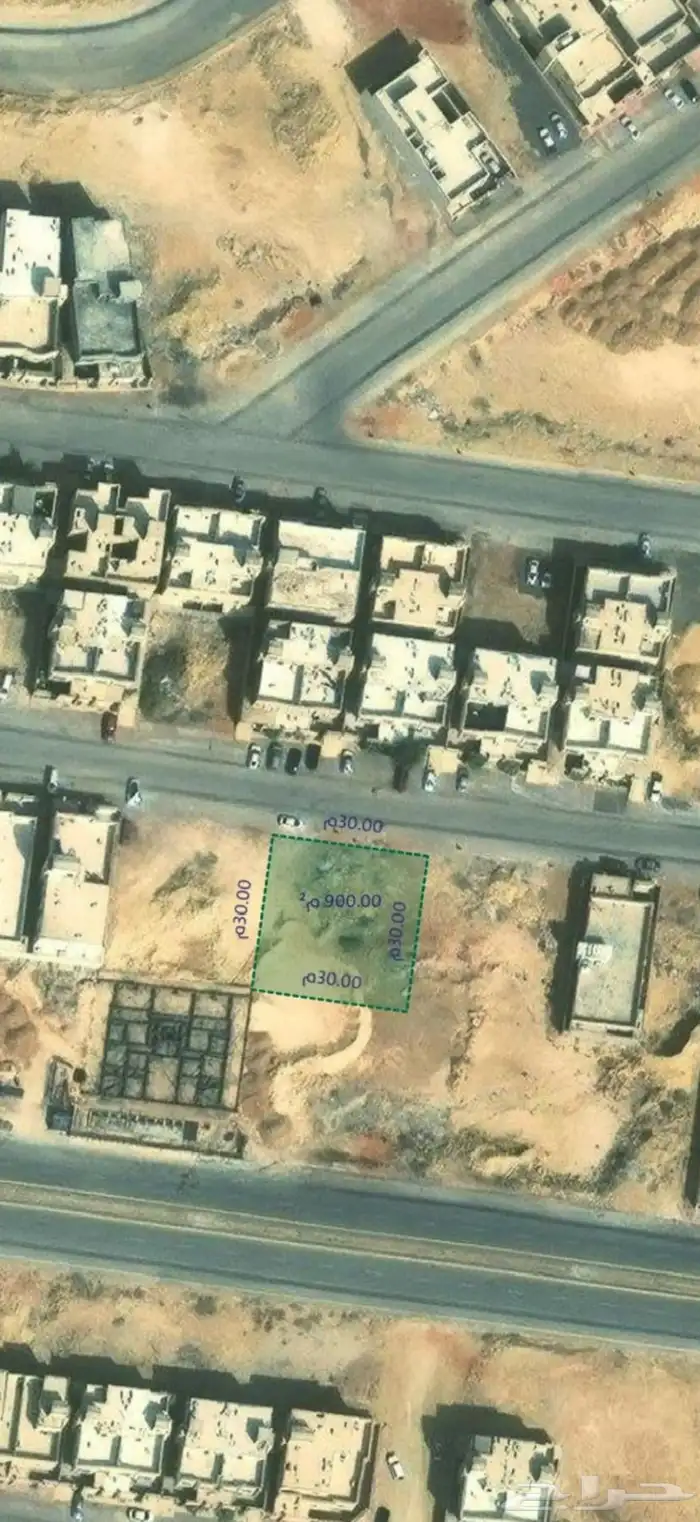 ارض سكنية للبيع بحي لبن مساحة 900م 1