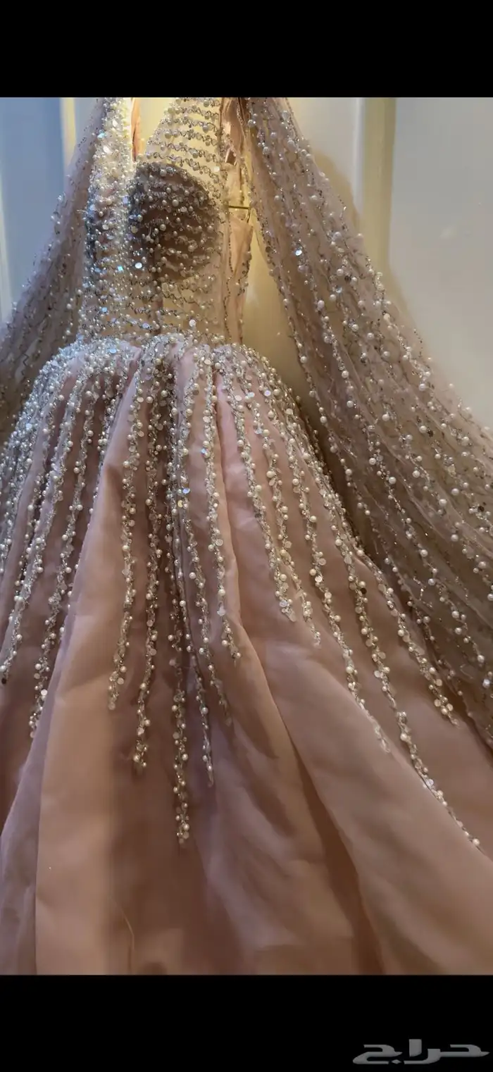 فستان ملكة فخمة فساتين سهرة نسائية انيقة ازياء عروس زواج جد 2