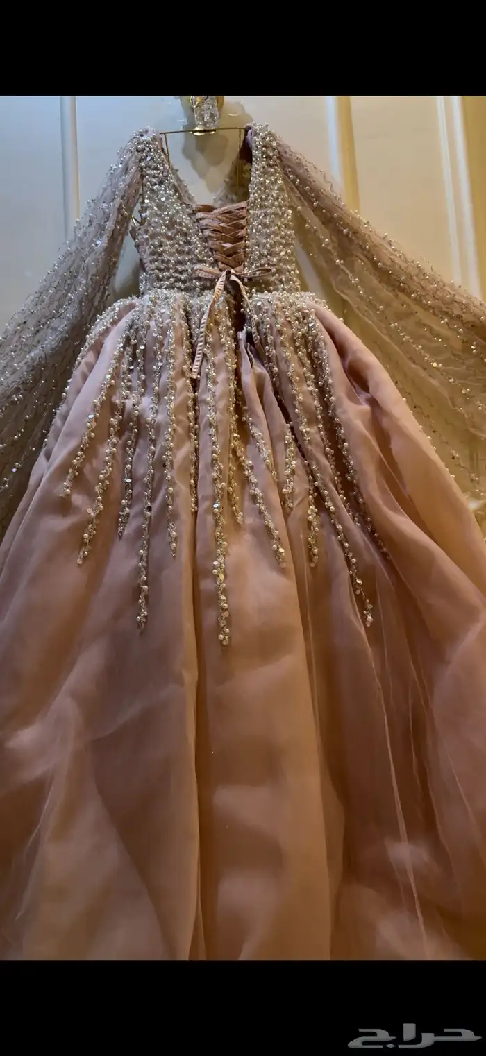 فستان ملكة فخمة فساتين سهرة نسائية انيقة ازياء عروس زواج جد 1