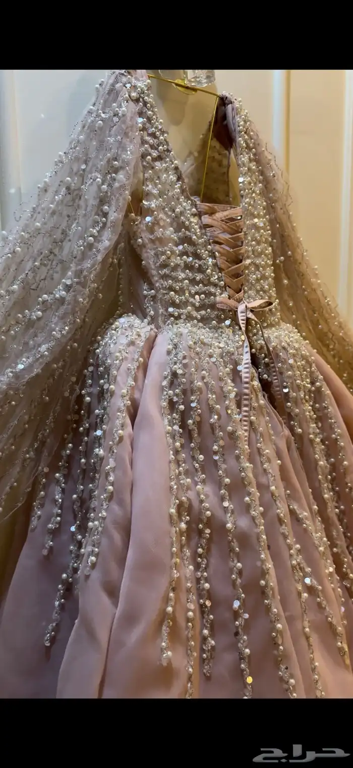 فستان ملكة فخمة فساتين سهرة نسائية انيقة ازياء عروس زواج جد 16