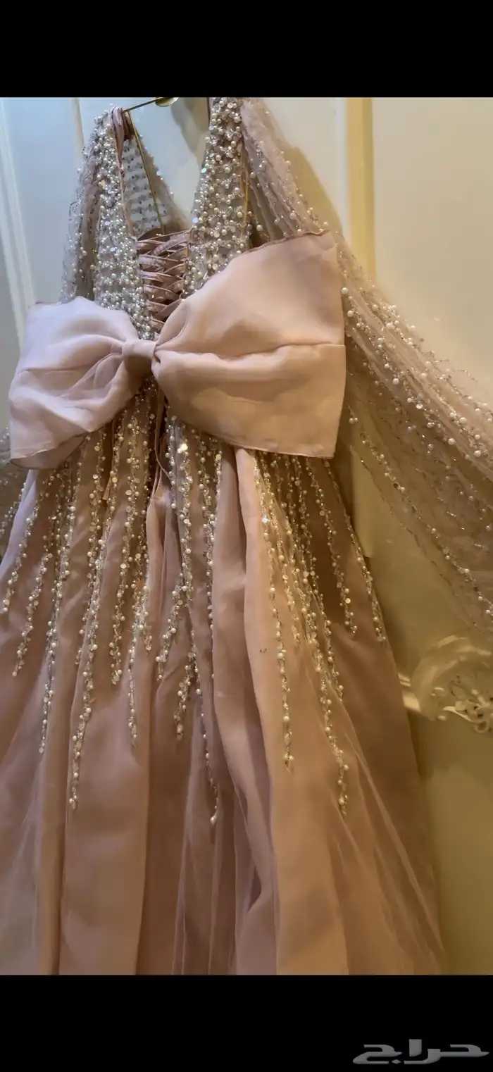 فستان ملكة فخمة فساتين سهرة نسائية انيقة ازياء عروس زواج جد 6