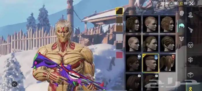 حساب ببجي للبيع فخم مستوى 70 7