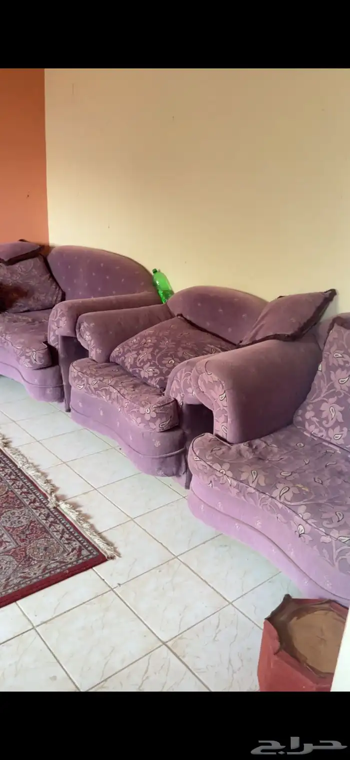 للبيع مستعجل كنب مستعمل 0