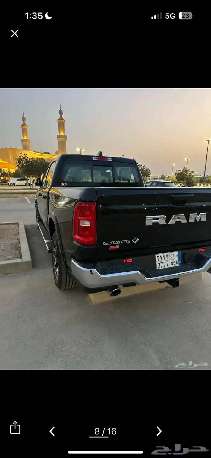 ونيت رام 1500 لارامي 2025 مالك اول شرط 8