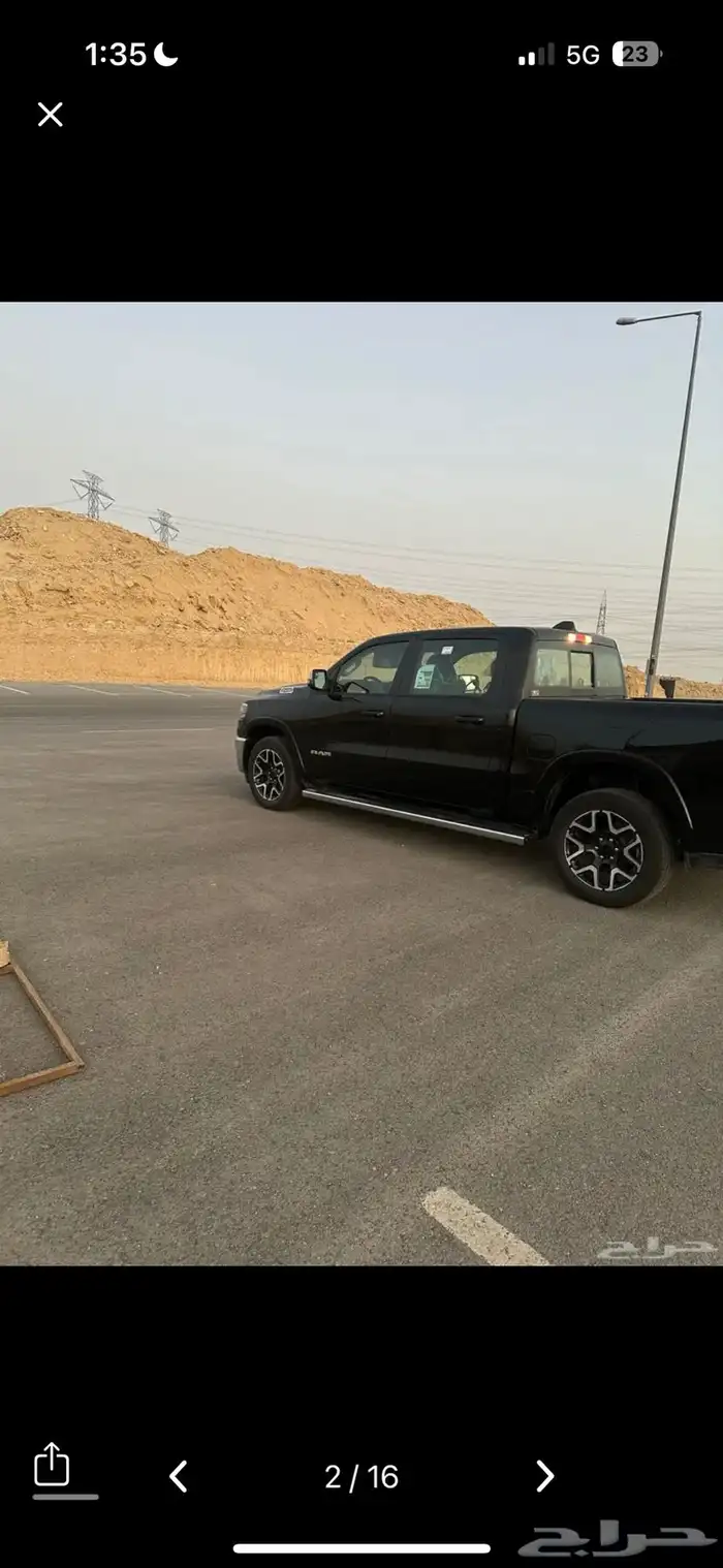 ونيت رام 1500 لارامي 2025 مالك اول شرط 6