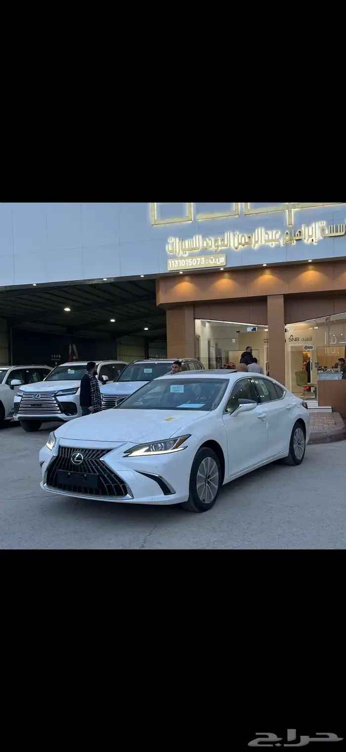 لكزس es250 aa ابيض 2025 توفرت الان 0