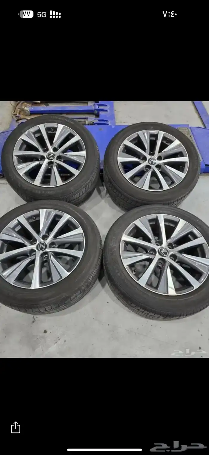 جنوط وكفرات الوكالة لكزس es 1