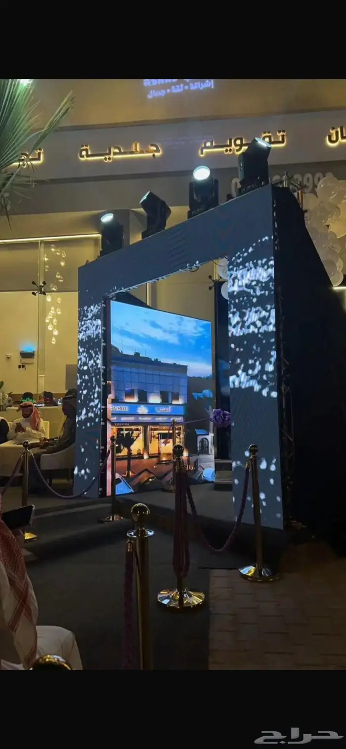 تأجير شاشات - سماعات - اضاءات (للحفلات والمناسبات) 5