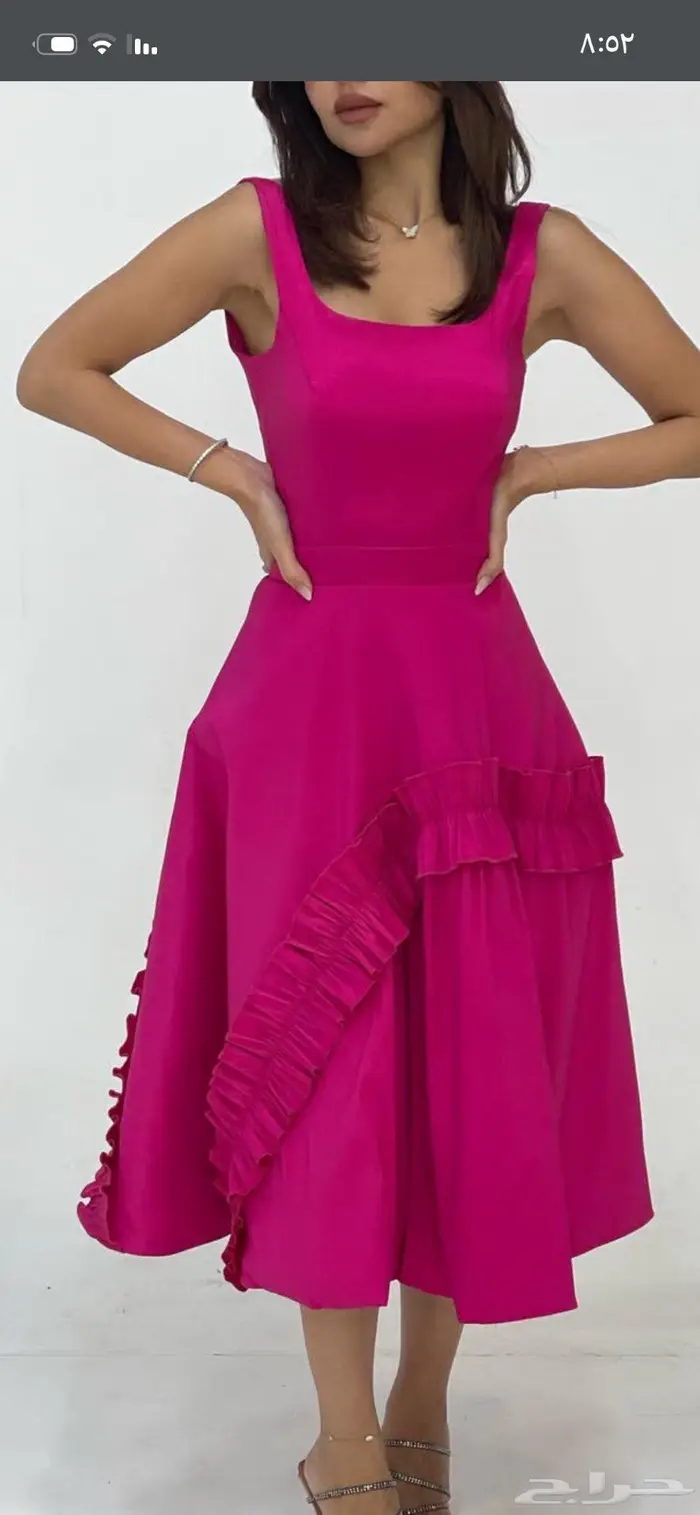 فستان من المصممة قلام فخم ب 300 مقاس سمول 0