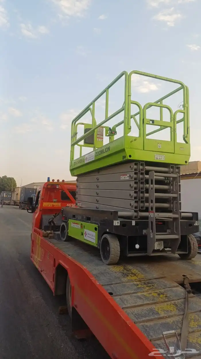 Scissor Lift سيزر لفت رافعه مقصيه 2