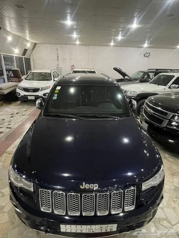 جيب جراند شيروكي اوفرلاند 2014 هيمي 8 سيليندر 5.7 1