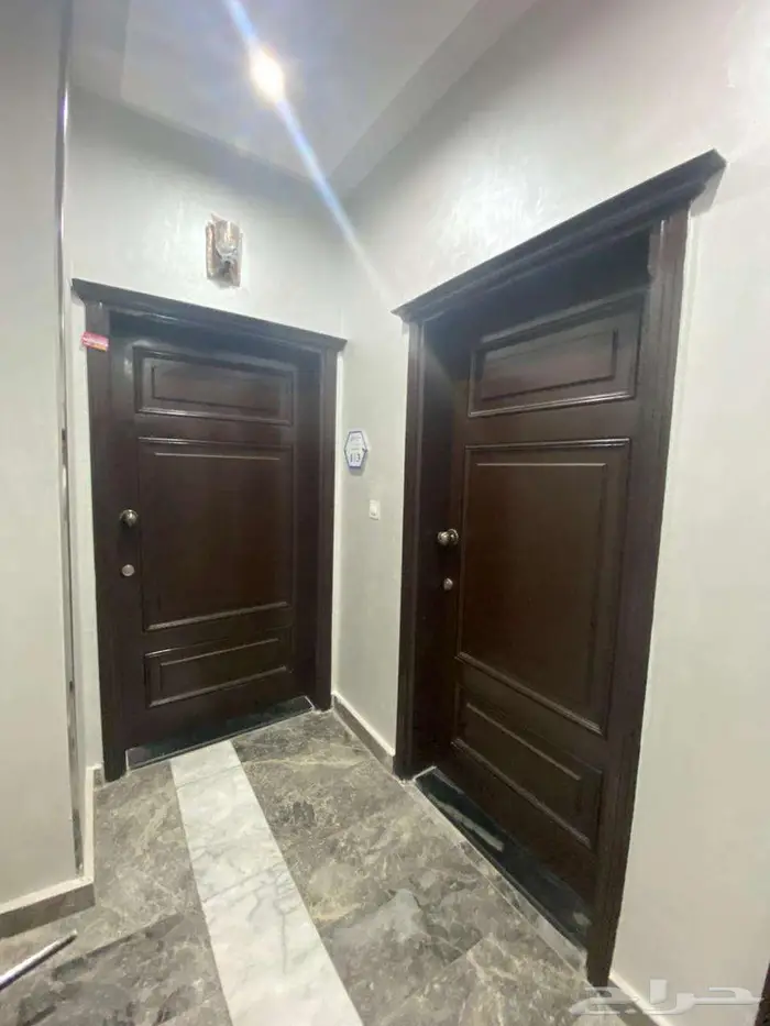 شقة جديدة للايجار بحي الواحة سندس 4 غرف 0