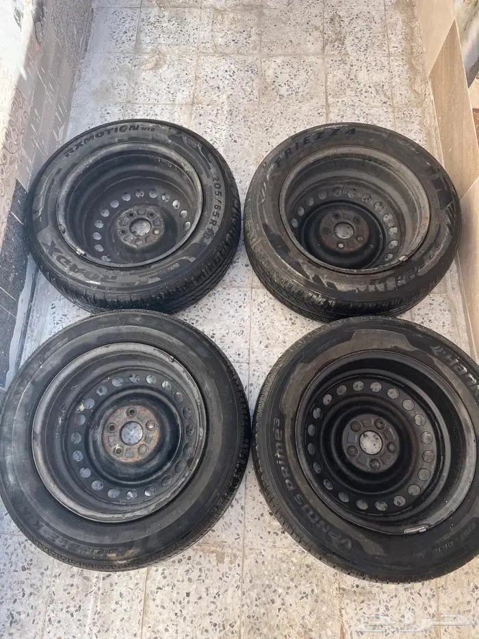 جنوط كامري 2022 حديد ستاندر وكالة مقاس 16 1