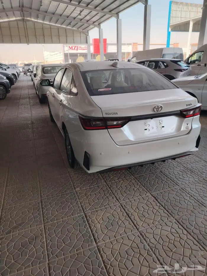 تويوتا يارس Y ستاندر 2026 سعودي ابيض 4