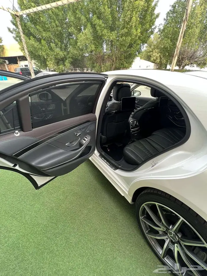 مرسيدس 2018 S 560 فل كامل 5 زرار استخدام شخصي للبيع 6