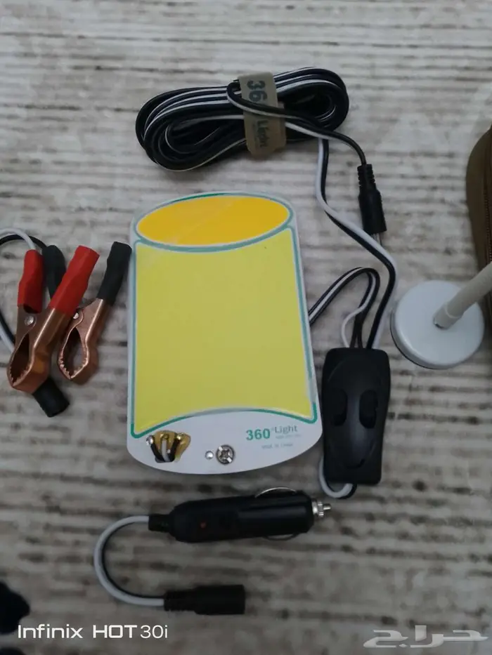 للبيع لمبات ليد لونين 360 3