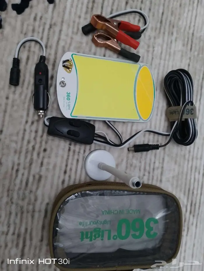 للبيع لمبات ليد لونين 360 1