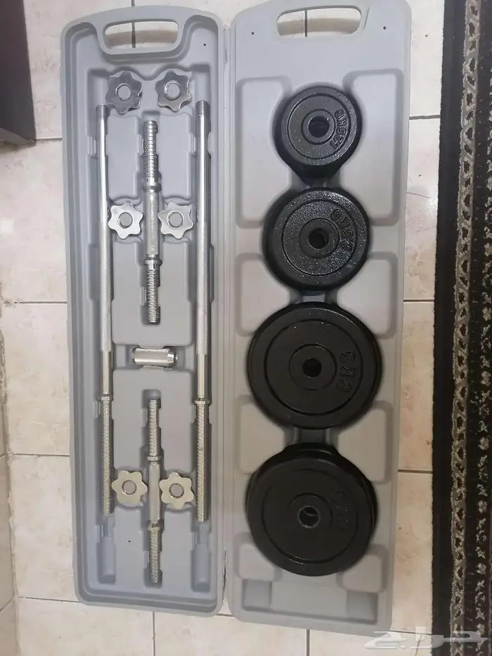 أوزان حديد شبه جديدة استخدام بسيط 0
