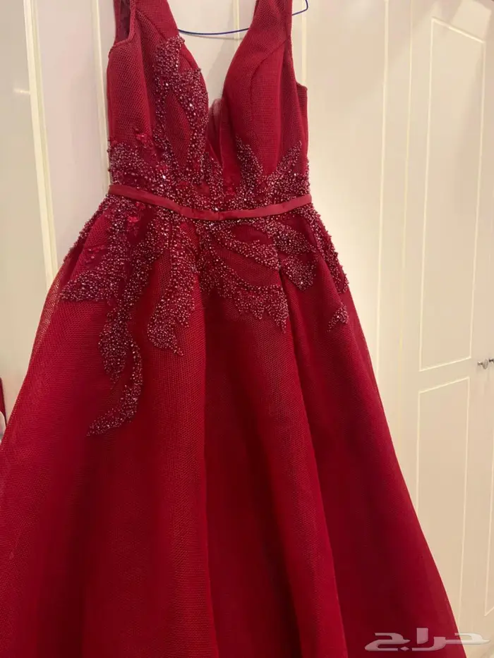 فستان احمر للبيع 0