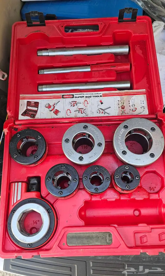 طقم تسنين مواسير يدوي 1