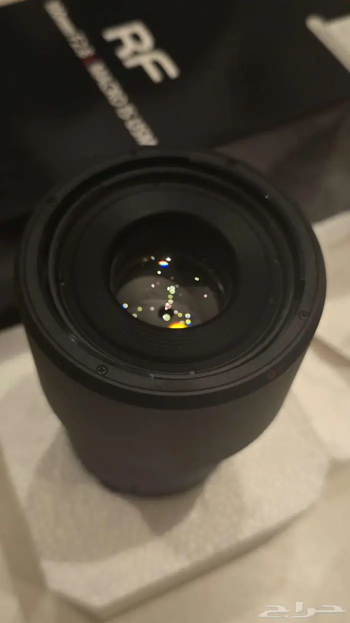 عدسات كانون RF100 macro و RF35 5
