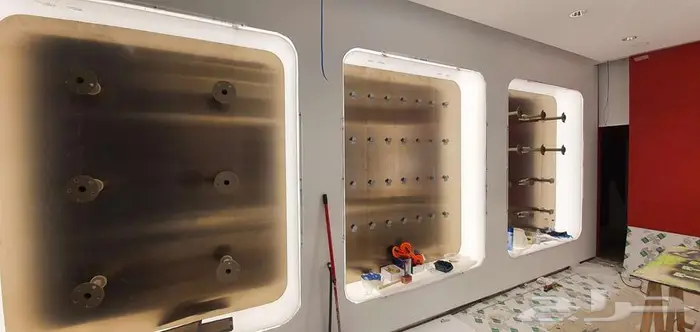 كاونتر تصميم داخلي بوثات مسارح تصميم بوث معارض سبا صالون SPA 25