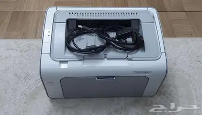 طابعة hp laserjet P1102 شبه جديدة مع الكيابلات 0