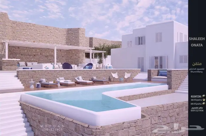 كاونتر تصميم داخلي بوثات مسارح تصميم بوث معارض سبا صالون SPA 14