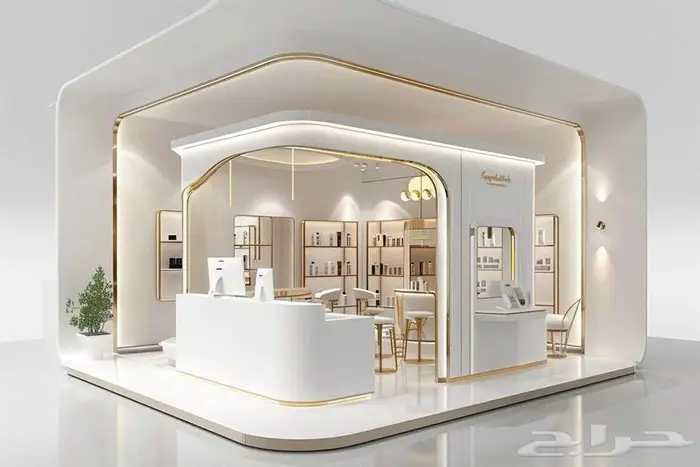 بوث داخلي تصميم سبا تصميم بوثات معارض تصميم وتخطيط هندسي SPA 6