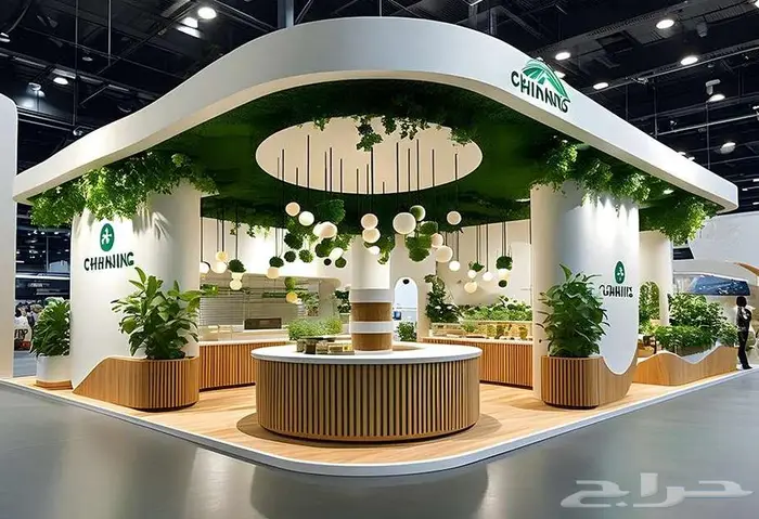 تصميم وتخطيط هندسي تصميم داخلي بوثات تصميم بوث معرض سبا محل 29