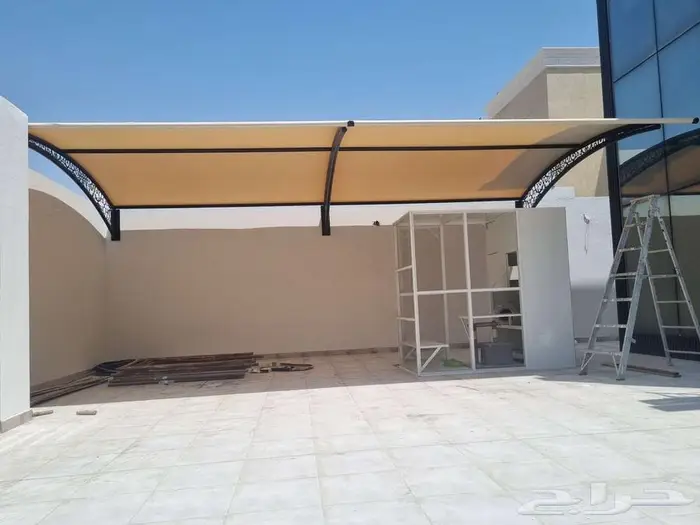 تركيب مظلة سيارة جدبدة ورخيصة بالجنوب 1