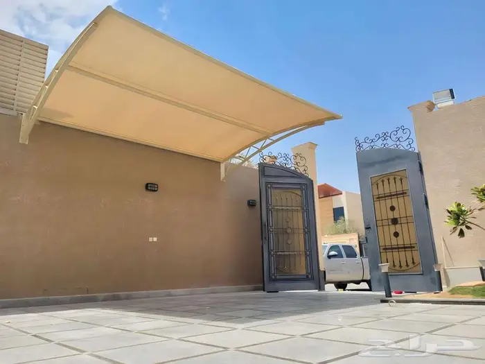 تركيب مظلة سيارة جدبدة ورخيصة بالجنوب 20