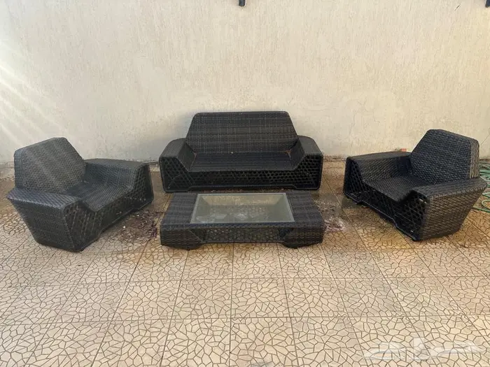طقم جلسات خارجية موديرن طاولة 2